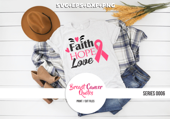 Breast Cancer Quotes Series 006: A Faithful Design for Heartfelt Embroidery