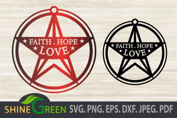 Christmas SVG Ornament – Faith Hope Love Review for Real Projects