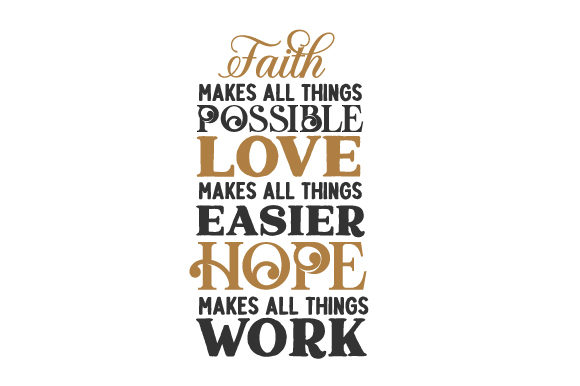 Embroidery Design Review: Faith, Love, and Hope