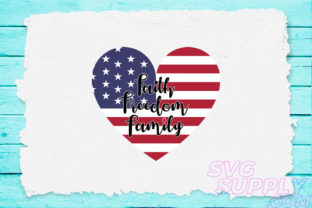 Faith Freedom Family: A Thoughtful Embroidery Design for American-Themed Projects