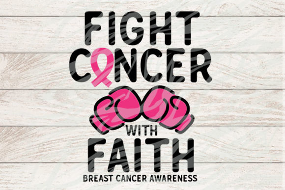 Fight Cancer with Faith SVG Review for Real Projects