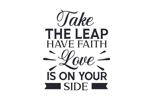 Take the Leap, Have Faith Embroidery Design Review